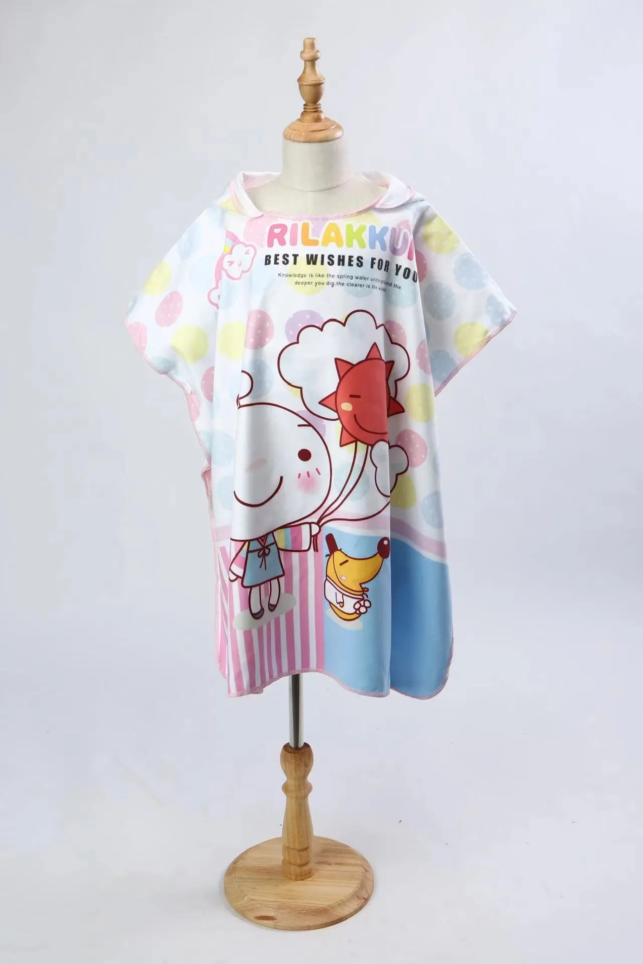hooded poncho