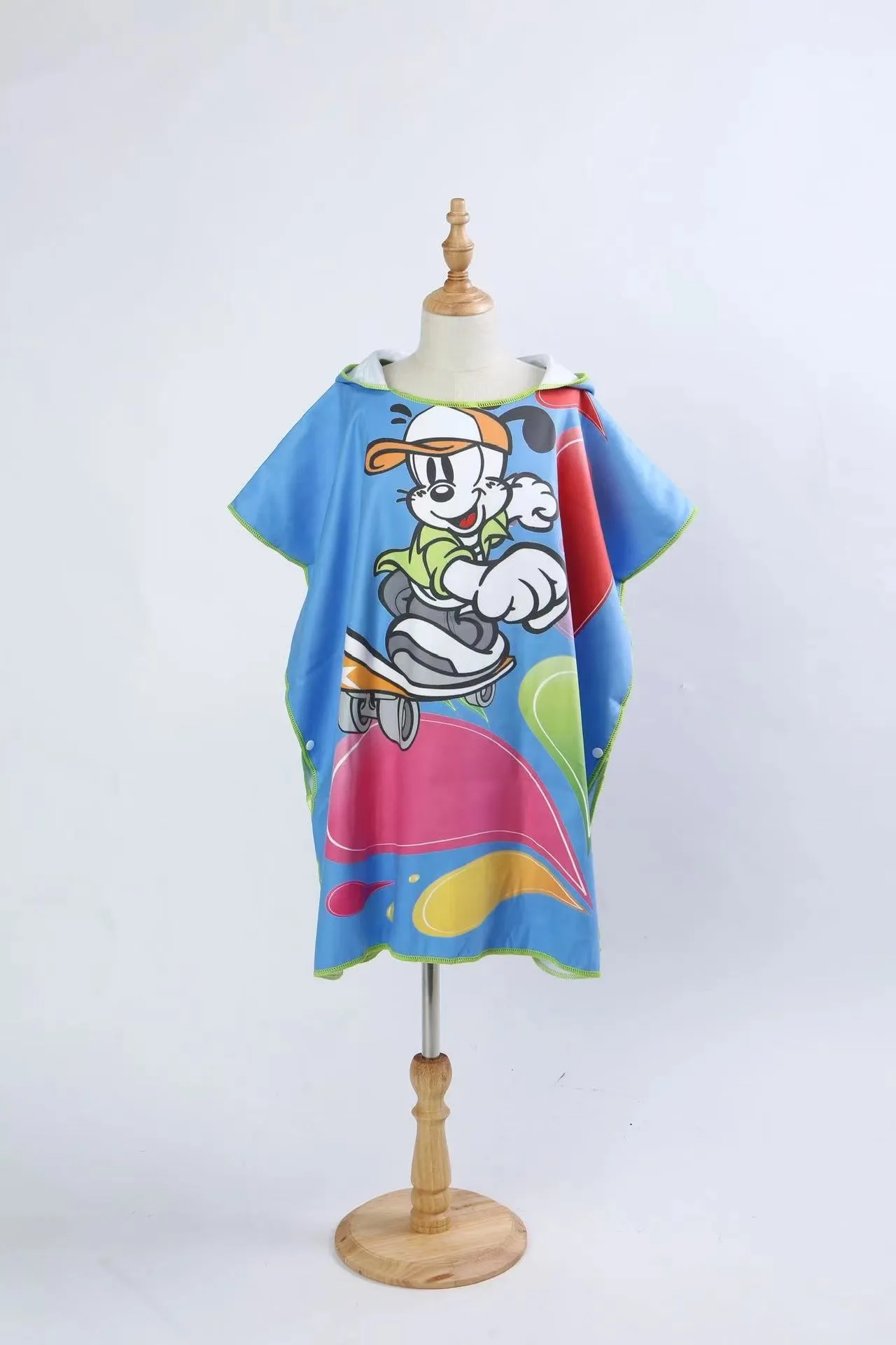hooded poncho
