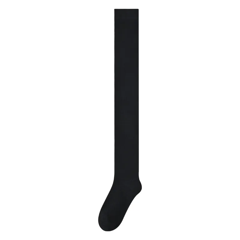 over knee socks black